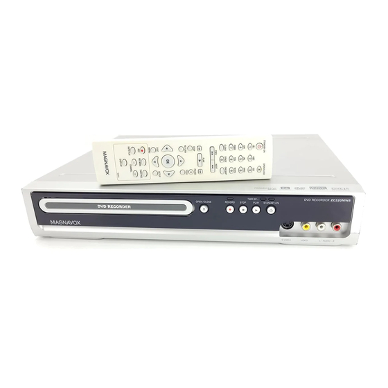 MAGNAVOX ZC320MW8 SERVICE MANUAL Pdf Download ManualsLib