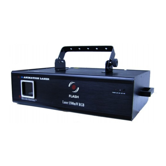 FLASH LASER 2000MW RGB USER MANUAL Pdf Download ManualsLib