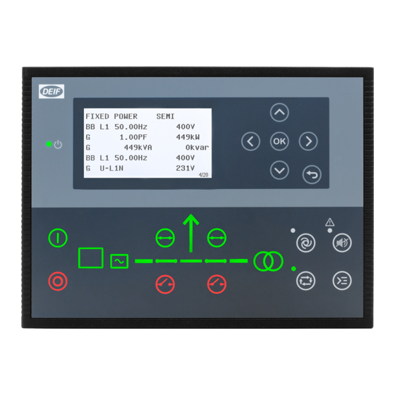 Deif AGC 150 Operator's Manual