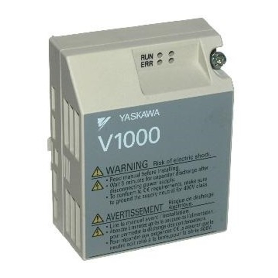 YASKAWA SI-C3/V TECHNICAL MANUAL Pdf Download | ManualsLib