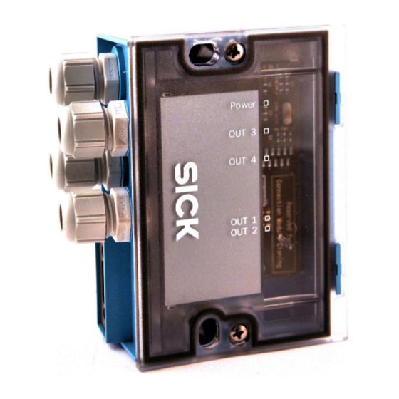 SICK CDB730 001 OPERATING INSTRUCTIONS MANUAL Pdf Download ManualsLib