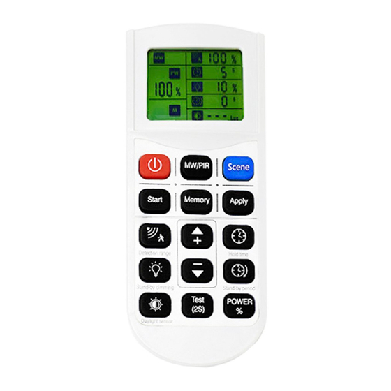 HD01R HD02R Remote Control IP 20 On Off Switch Sensor