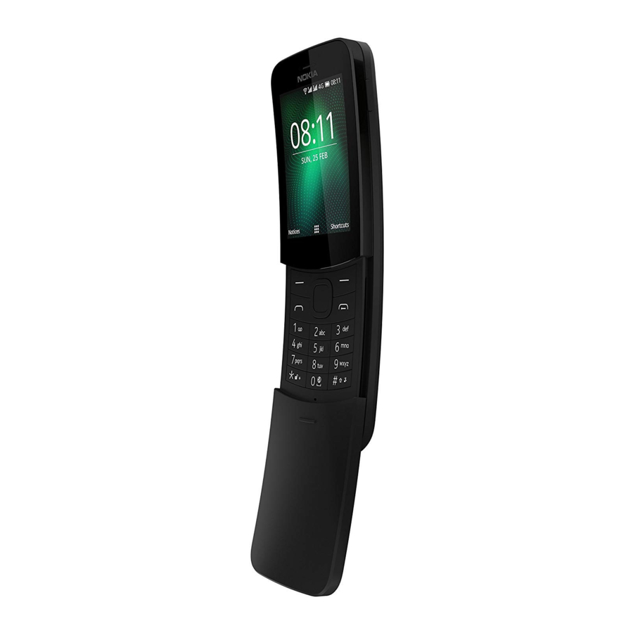 Nokia 8110 4G Manual