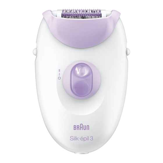 BRAUN SILKEPIL 3 MANUAL Pdf Download ManualsLib