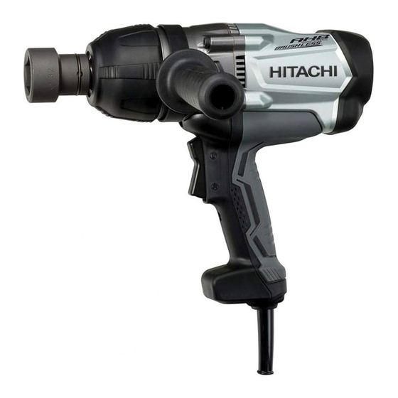 Hitachi WR 22SE Instruction Manual And Safety Instructions