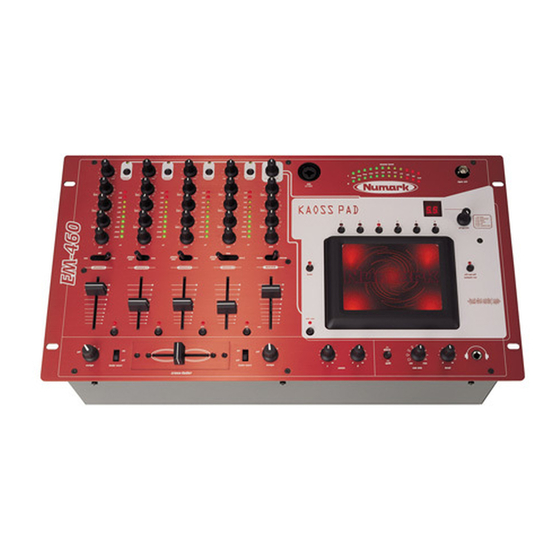 Numark EM460 Owner's Manual