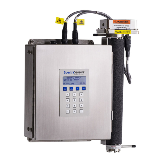 Spectrasensors SS500 Installation And Maintenance Manual
