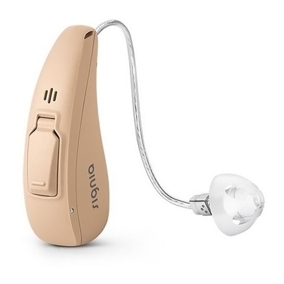 signia Cellion primax User Manual