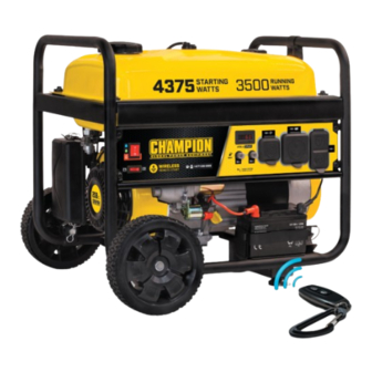 Champion 100554 Operator's Manual