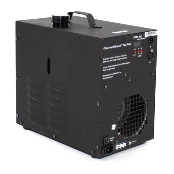 Reel EFX Diffusion DF-50 User's Operating Manual
