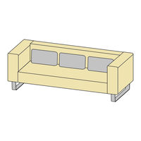 MoDRN HYN-ALSOFA-BR Assembly Instructions Manual