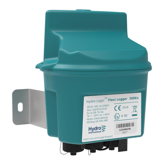 Hydro International Hydro-Logic Flexi Logger 300Ex Manuals