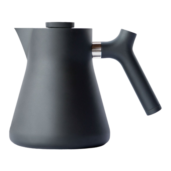 Fellow Raven Stovetop Tea Kettle Safety And Use Manual