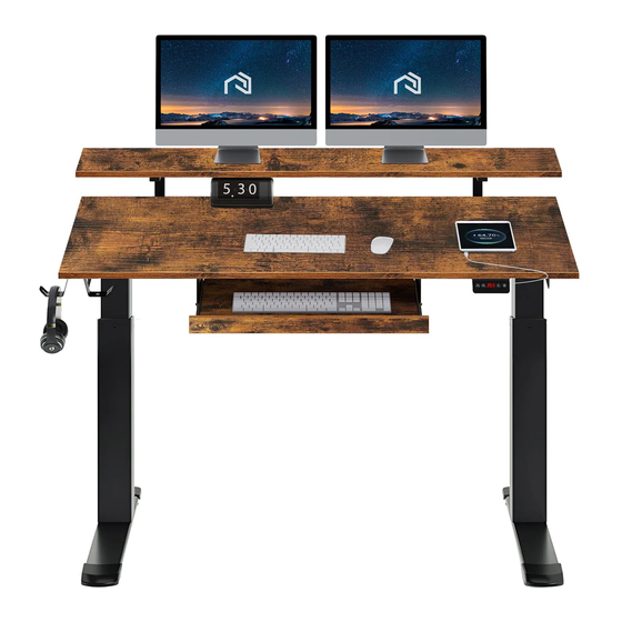 ROLANSTAR CPT007-YW120-RR Standing Desk Manuals