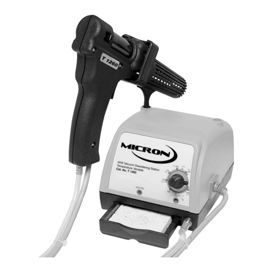 MICRON T 1260 OPERATING INSTRUCTIONS Pdf Download ManualsLib