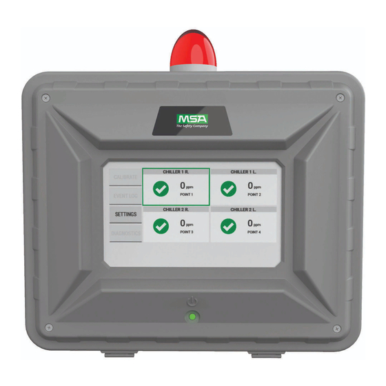 MSA CHILLGARD 5000 OPERATING MANUAL Pdf Download ManualsLib