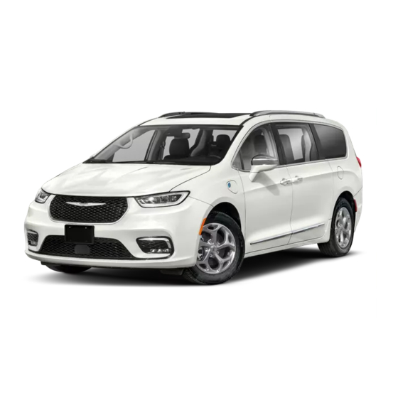 CHRYSLER PACIFICA HYBRID 2022 MANUAL Pdf Download ManualsLib