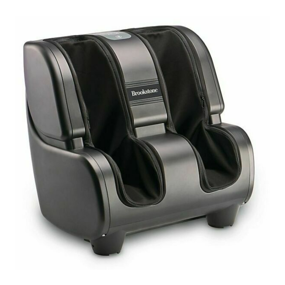 BROOKSTONE THERASQUEEZE FS4 MANUAL Pdf Download ManualsLib