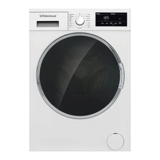 ROBINHOOD WDCA845W INSTALLATION AND OPERATING INSTRUCTIONS MANUAL Pdf