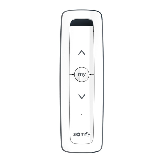 SOMFY Situo 1 Variation RTS Instructions