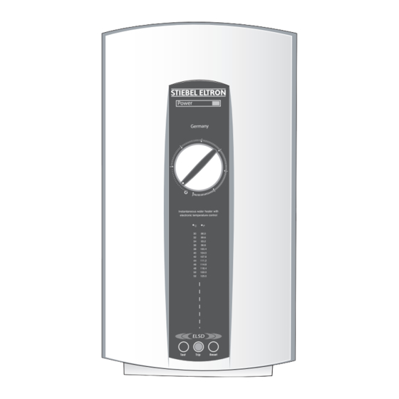 STIEBEL ELTRON AQ 35 E Operation And Installation Instructions Manual
