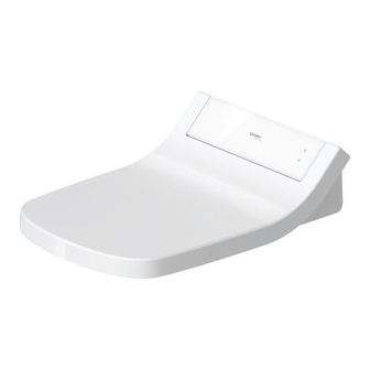 DURAVIT SensoWash Classic 613200 User Manual