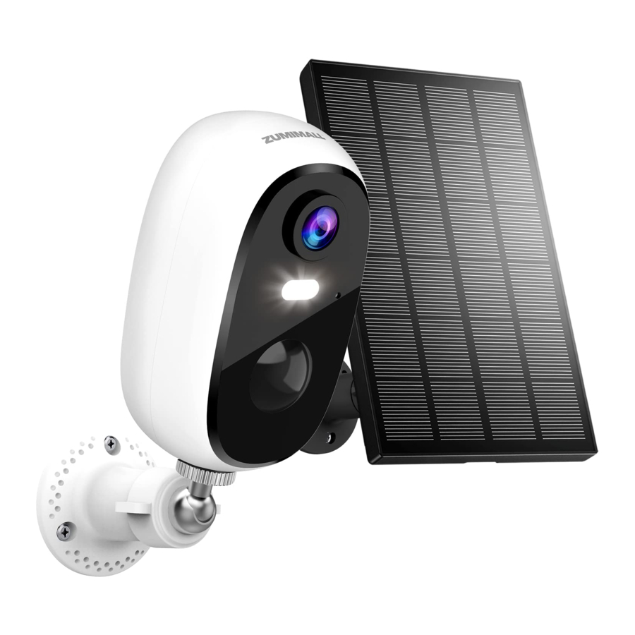 ZUMIMALL GX3K - Battery Powered Camera Manual