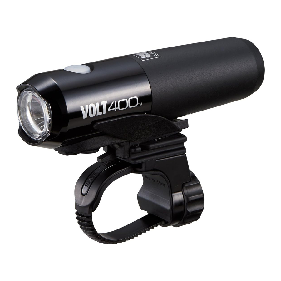 Cateye Volt400 HL-EL461RC Manual