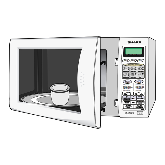 Sharp R-653M Quick Start Manual