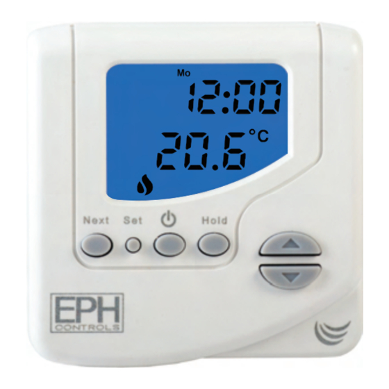 EPH Controls curve crtp Operating Instructions