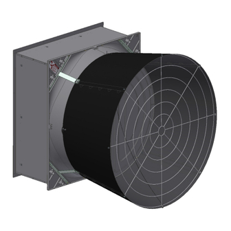 Chore-Time Endura 57" Flush Mount Fan Instruction Manual