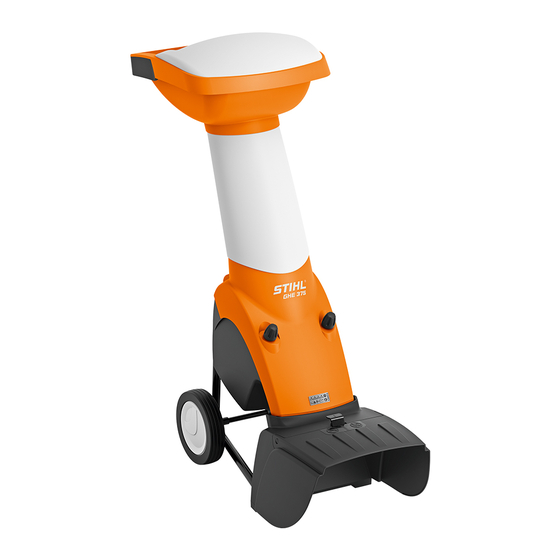 Stihl GHE 355 Instruction Manual