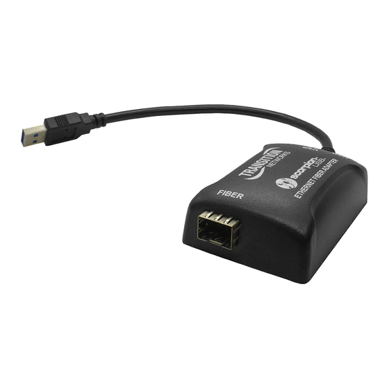 Transition Networks Scorpion-USB 3.0 TN-USB3 01 Series User Manual