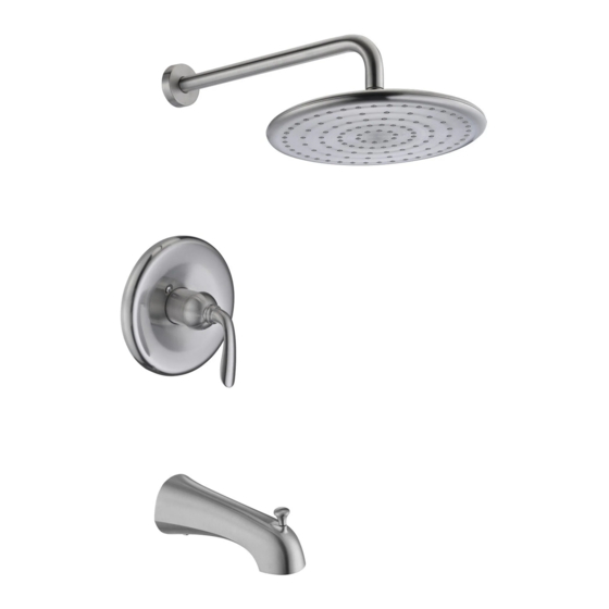 Anzzi MENO Series Install Manual