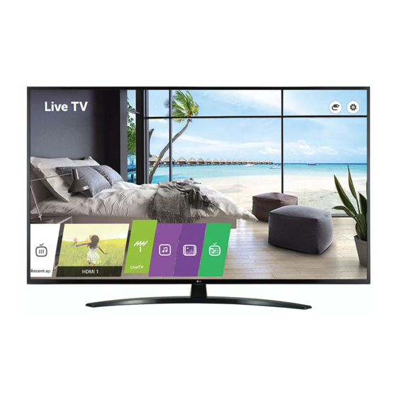 LG 65UT340H0UB Manuals