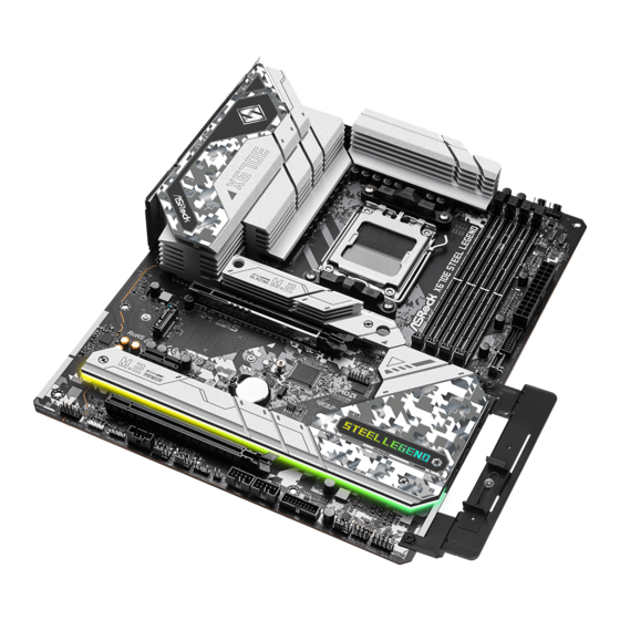 ASROCK X670E STEEL LEGEND USER MANUAL Pdf Download ManualsLib