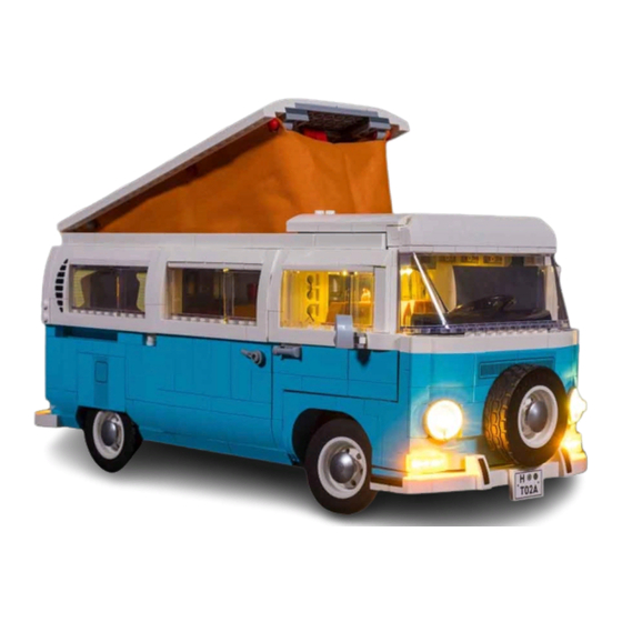 GAME OF BRICKS VOLKSWAGEN T2 CAMPER VAN 10279 INSTRUCTION MANUAL Pdf ...