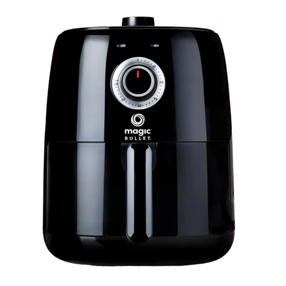 User manual Magic Bullet Air Fryer (English - 11 pages)