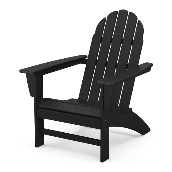 POLYWOOD AD400 ASSEMBLY INSTRUCTIONS Pdf Download ManualsLib