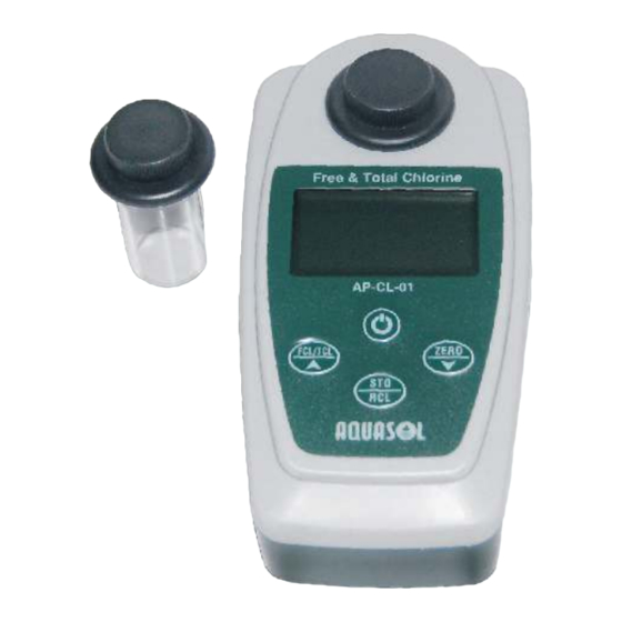 AQUASOL APCL01 USER MANUAL Pdf Download ManualsLib