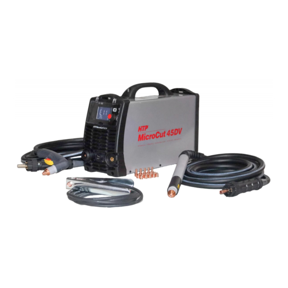 HTP MICROCUT 45 DV OPERATOR'S MANUAL Pdf Download ManualsLib