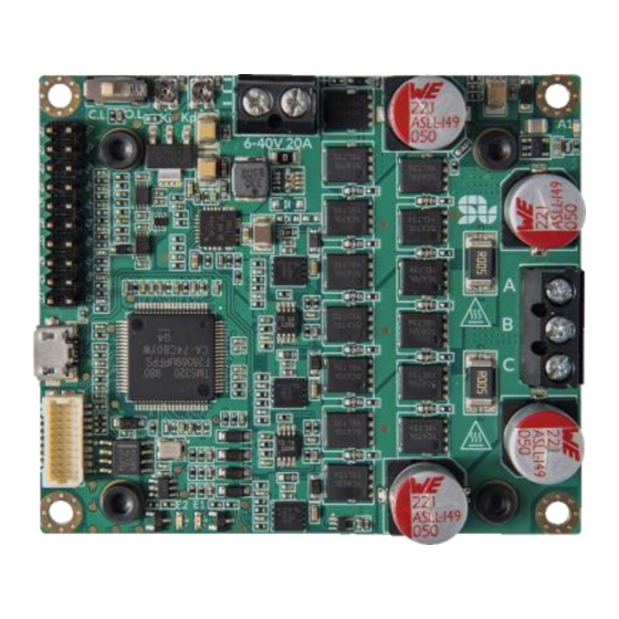 Solo MINI_v2 Motor Controller Manuals
