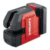 Hilti PM 20-CG Manual