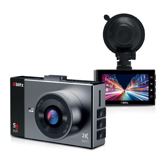 Xblitz S9 duo Manual