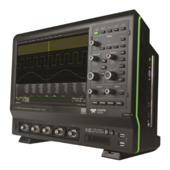 LeCroy HDO6000 Getting Started Manual
