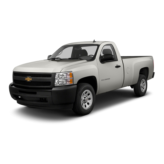 Chevrolet 2013  Silverado Owner's Manual