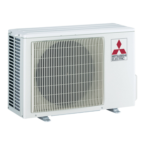 User Manuals: Mitsubishi Electric MUZ-GE25VA Air