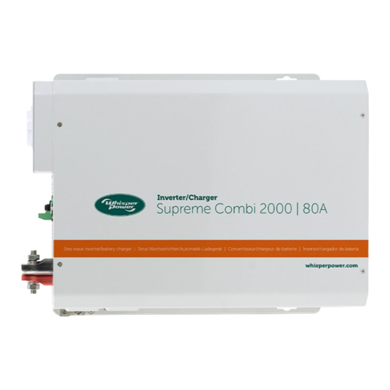 Whisper Power 12 VDC-3000 VA User Manual