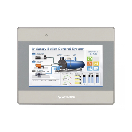 weintek MT8051iE Series Installation Instruction