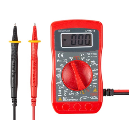Velleman DVM811 User Manual